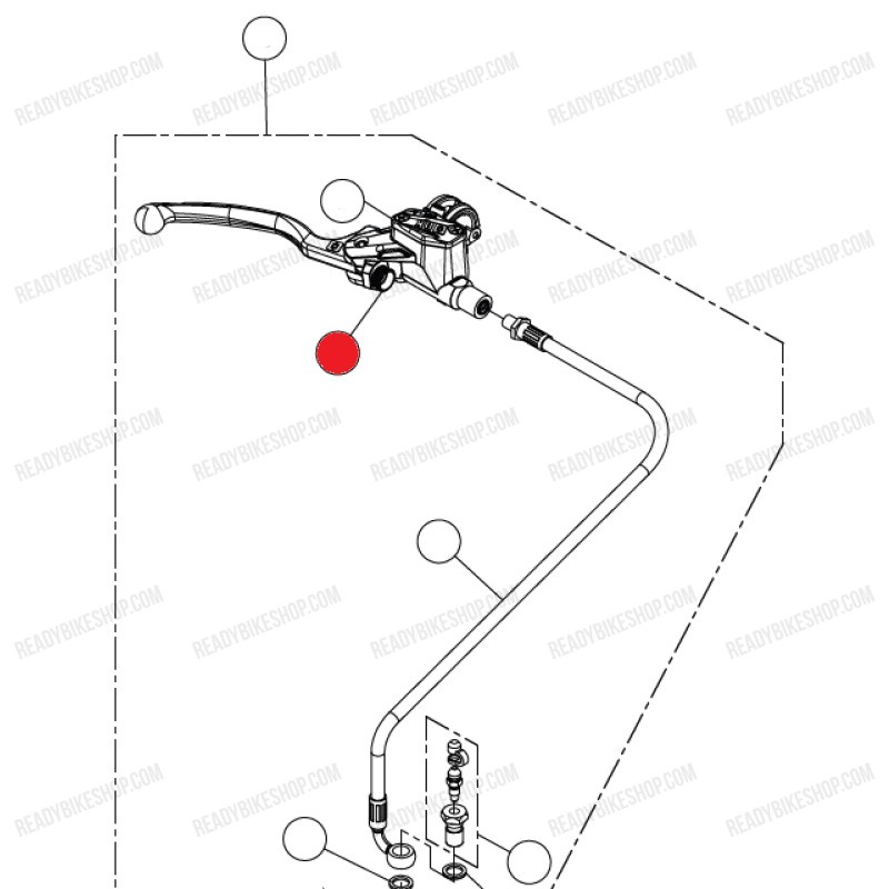 Tuerca sensor freno delantero RR y GOLD