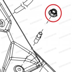 Tuerca Autoblocante M6