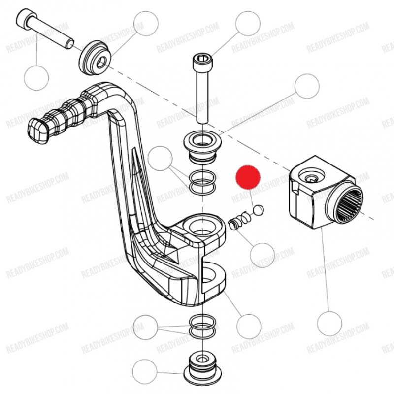 Bola Pedal Arranque F84Kug5,556