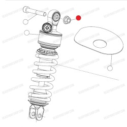 Tuerca Autoblocante M10x1,25